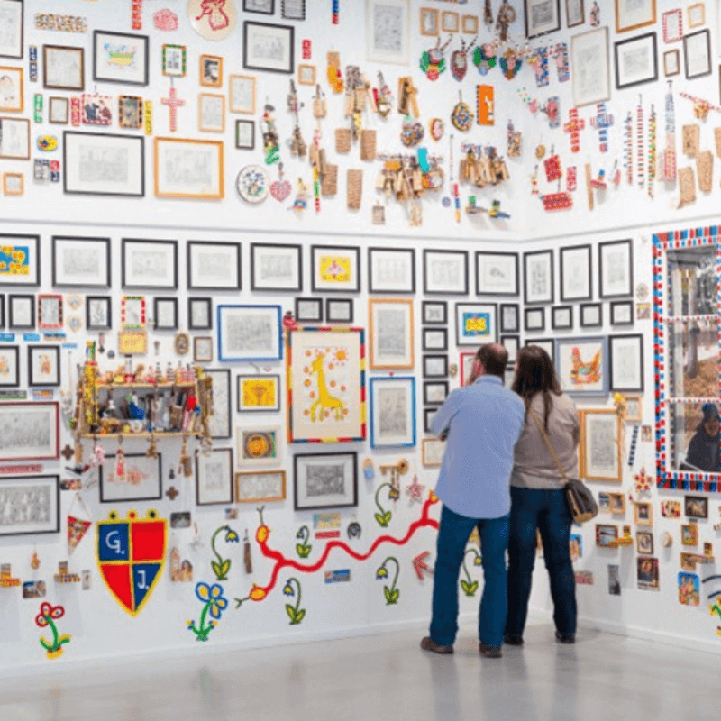 Gugging, surprising art brut factory